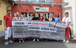 Stehen wir ein gegen Rechtsextremismus: Unsere AWO-Brandmauer bekommt keine Risse!